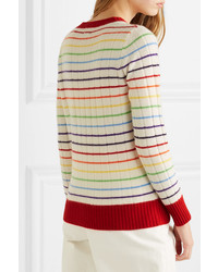 Madeleine Thompson Salerno Striped Cashmere Sweater