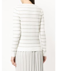 Loveless Striped Lurex Sweater