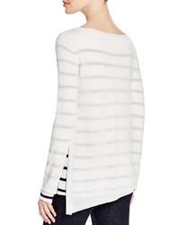 Cupio Striped Overlay Sweater