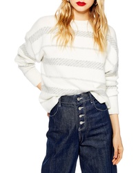 Topshop Supersoft Stripe Sweater