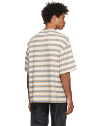 Lanvin Beige Striped T Shirt