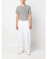 Each X Other Crew Neck Striped T Shirt