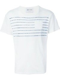 Jimi Roos Embroidered Striped T Shirt