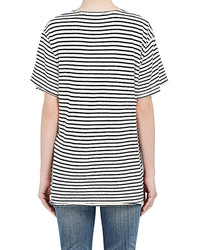 R 13 R13 Rosie Striped Cotton T Shirt