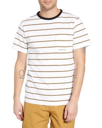 Saturdays Nyc Randall Stripe Pocket T Shirt