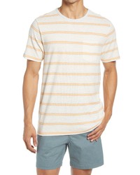 Roark Sahara Stripe Pocket T Shirt