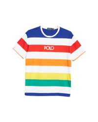 Polo Ralph Lauren Stripe Cotton Jersey T Shirt
