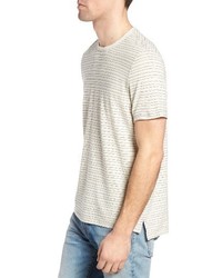 Jeremiah Stripe Hemp Cotton T Shirt