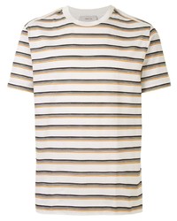 Cerruti 1881 Striped Cotton T Shirt