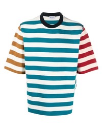 Sunnei Striped Knit T Shirt