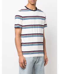 Ron Dorff Striped Organic Cotton T Shirt