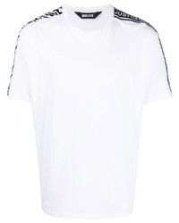 Just Cavalli Striped Sleeve T Shirt