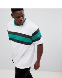 Jacamo T Shirt With Contrast Chest Stripe
