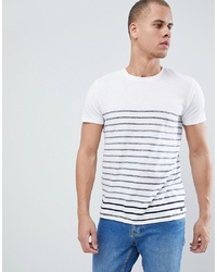 Esprit T Shirt With Graded Stripe