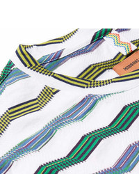 Missoni Zigzag Striped Cotton T Shirt