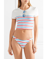 Solid & Striped The Meghan Striped Bikini Top