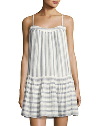 Soft Joie Ante Sleeveless Striped Mini Dress White