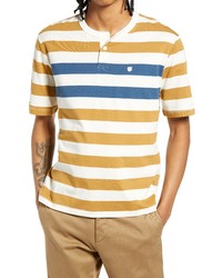 Brixton Stripe Henley T Shirt