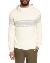Vince Stripe Hooded Sweater