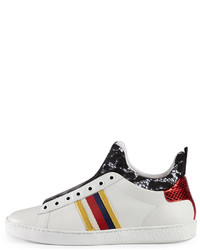 Gucci New Ace High Top Sneakers White