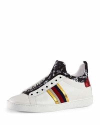 Gucci New Ace High Top Sneakers White