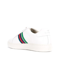 Ps By Paul Smith Striped Low Top Sneakers