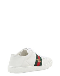 Gucci New Ace Embroidered Leather Mule Sneaker