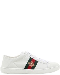 Gucci New Ace Embroidered Leather Mule Sneaker