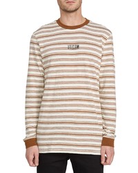 Volcom Fluxer Stripe Long Sleeve T Shirt