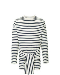 JW Anderson Front Knot Striped T Shirt