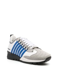 DSQUARED2 Boxer Striped Low Top Sneakers