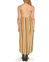 Amuse Society Stripe Midi Dress