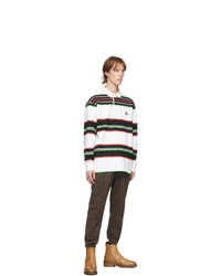 Vivienne Westwood White Rugby Long Sleeve Polo