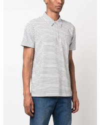 A.P.C. Pablo Striped Cotton Polo Shirt