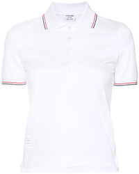 Thom Browne Stripe Detail Polo Shirt