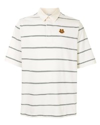 Kenzo Striped Tiger Polo Shirt