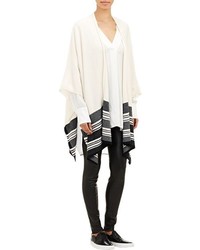 Vince Poncho Cardigan Colorless