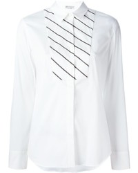 Brunello Cucinelli Diagonal Stripes Shirt