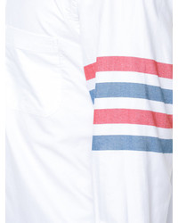 Thom Browne Contrast Stripe Detail Shirt