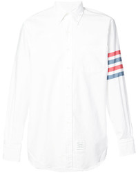 Thom Browne Contrast Stripe Detail Shirt