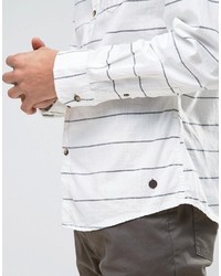 Esprit Cotton Shirt With Stripe Detail