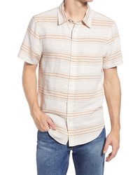 Madewell Reeves Stripe Short Sleeve Perfect Shirt