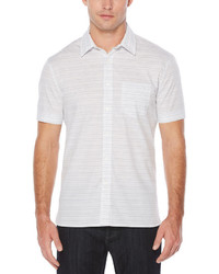 Perry Ellis Short Sleeve Horizontal Stripe Shirt