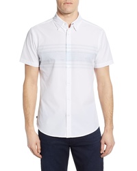 Mizzen+Main Weiss Regular Fit Stripe Sport Shirt
