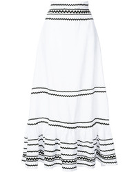Lisa Marie Fernandez Full Length Stripe Skirt