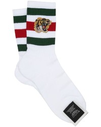 Gucci Tiger Patch Cotton Socks