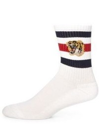 Gucci Little Tiger Striped Socks