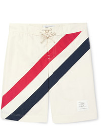 Thom Browne Long Length Striped Swim Shorts