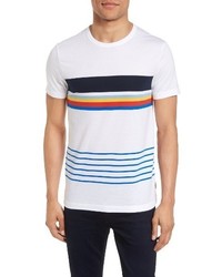 French Connection Senior Stripe Slim Fit T Shirt