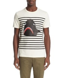 Moncler Stripe Graphic T Shirt
